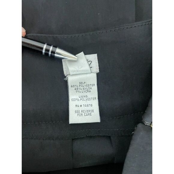 Cache Womens Mini Skirt Size S Black Pleated High Waist polyester Y2K NWT - Picture 7 of 12